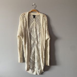 Cream Knit Cardigan